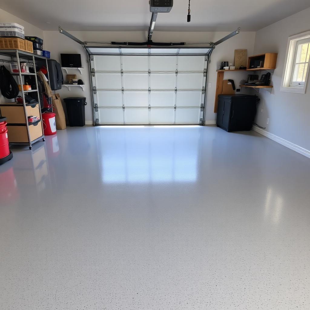 Garage Floors concrete project by Concrete WS in Atlanta, Georgia